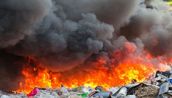 آتش سوزی ها در سایت زباله بندرعباس عمدی نیست