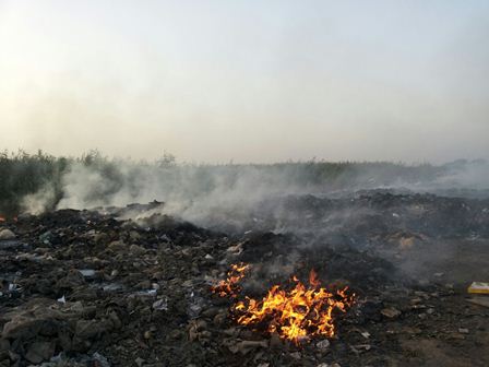 رئیس اداره محیط زیست اهواز:آتش مدفن زباله اهواز پس از 12روز خاموش شد