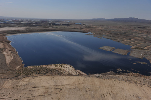 آغاز خشک کردن دریاچه شیرابه کهریزک در سال جاری