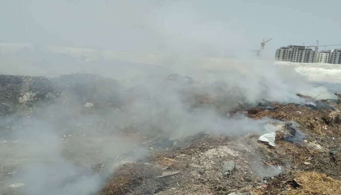 آتش سوزی در سایت بازیافت «کیش» مهار شد