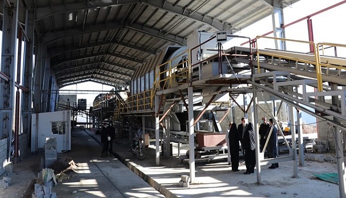 عملیات نصب خط تولید کود کمپوست شهر یزد آغاز شد