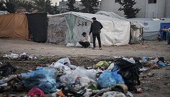 هشدار شهردار غزه نسبت به پیامدهای زیست‌محیطی عدم جمع‌آوری زباله‌ها