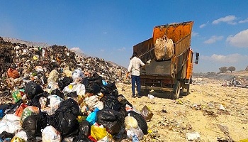 جمع‌آوری ۲۰ تُن زباله از ورودی‌های مهاباد