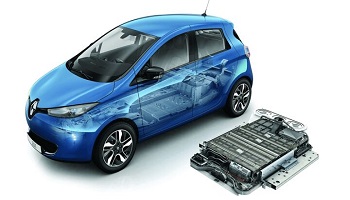 رنو نخستین خودروساز اروپایی در بازیافت باتری