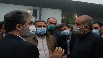 وزیر کشور با همراهی استاندار مازندران، از سایت زباله در منطقه پرده سر دوهزار تنکابن بازدید کرد