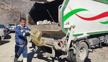 در اقدامی شایسته توسط مردم صورت گرفت: روستای هدف گردشگری بهرام‌بیگی شهرستان دنا پاکسازی شد