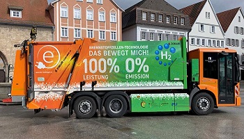 مدیریت پسماند ضایعات آلمان با کامیون‌های هیدروژنی