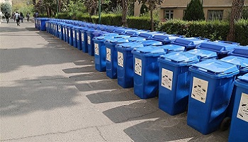 جمع‌آوری بیش از ۱۴۰۰۰ کیلوگرم پسماند خشک از دانشگاه تهران طی ۲ ماه